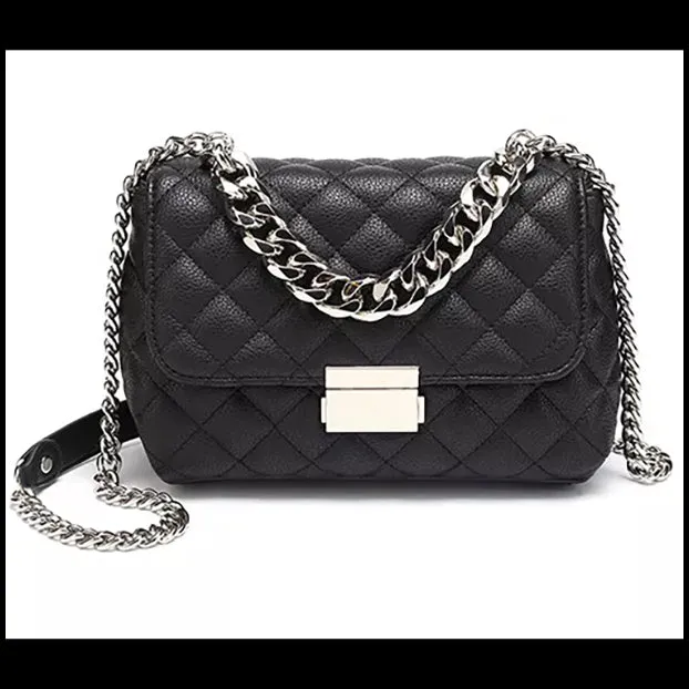 Quilted PU Leather Fashion Bag