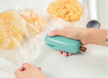 Rechargeable Portable Heat Bag Sealer Pocket Sealer for kitchen use