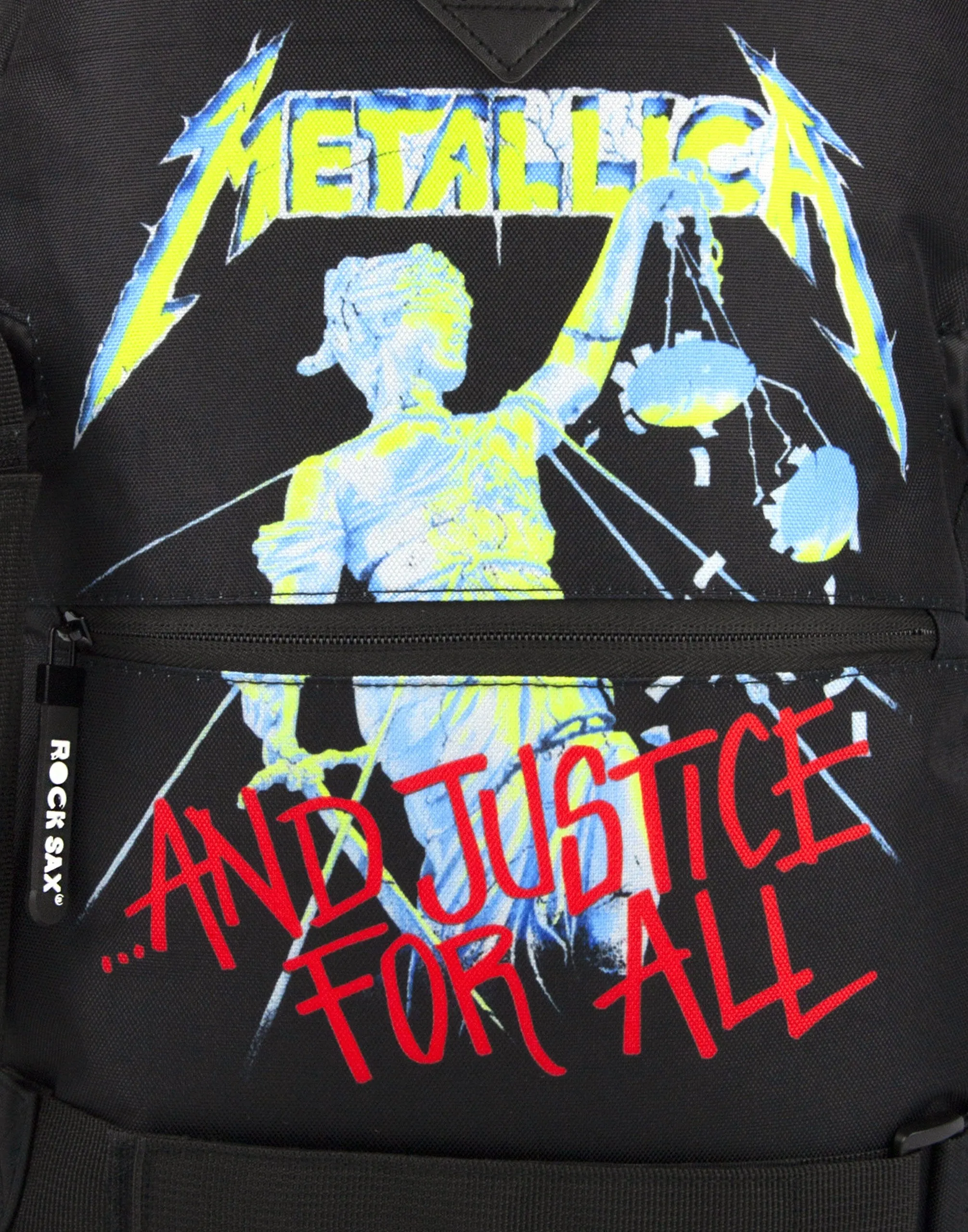 Rock Sax Metallica Justice For All Skate Bag