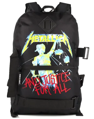 Rock Sax Metallica Justice For All Skate Bag