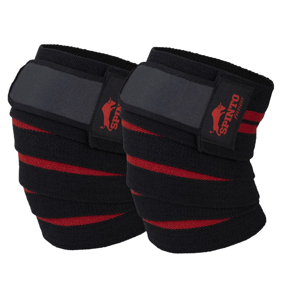 SPINTO VELCRO KNEE WRAPS