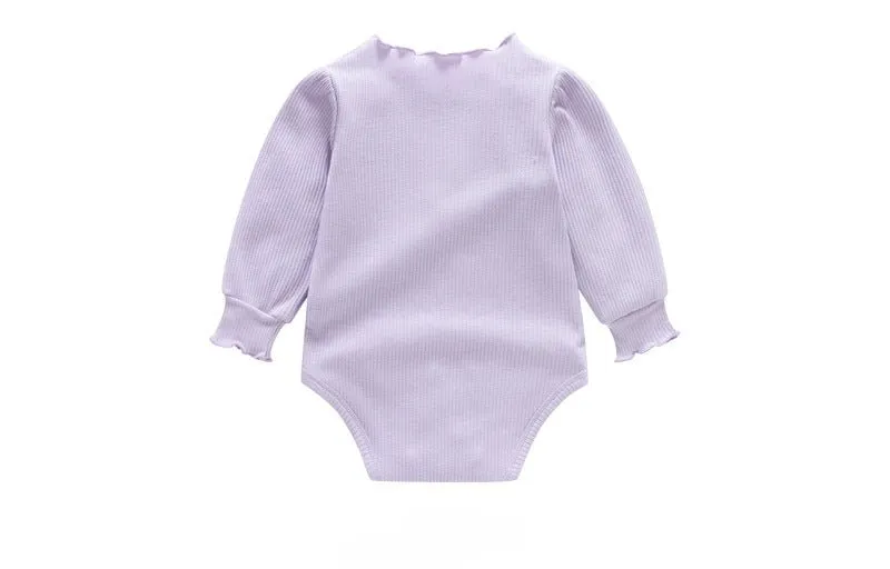 Sweet Girl's Long-Sleeve Onesie (3 Colors)