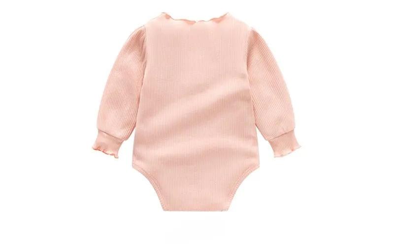 Sweet Girl's Long-Sleeve Onesie (3 Colors)