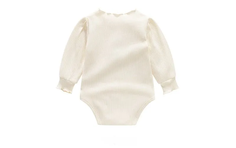 Sweet Girl's Long-Sleeve Onesie (3 Colors)