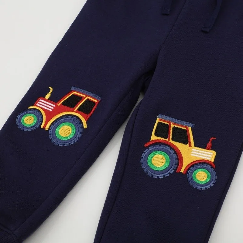 Toddler Boys Cartoon Truck Pants