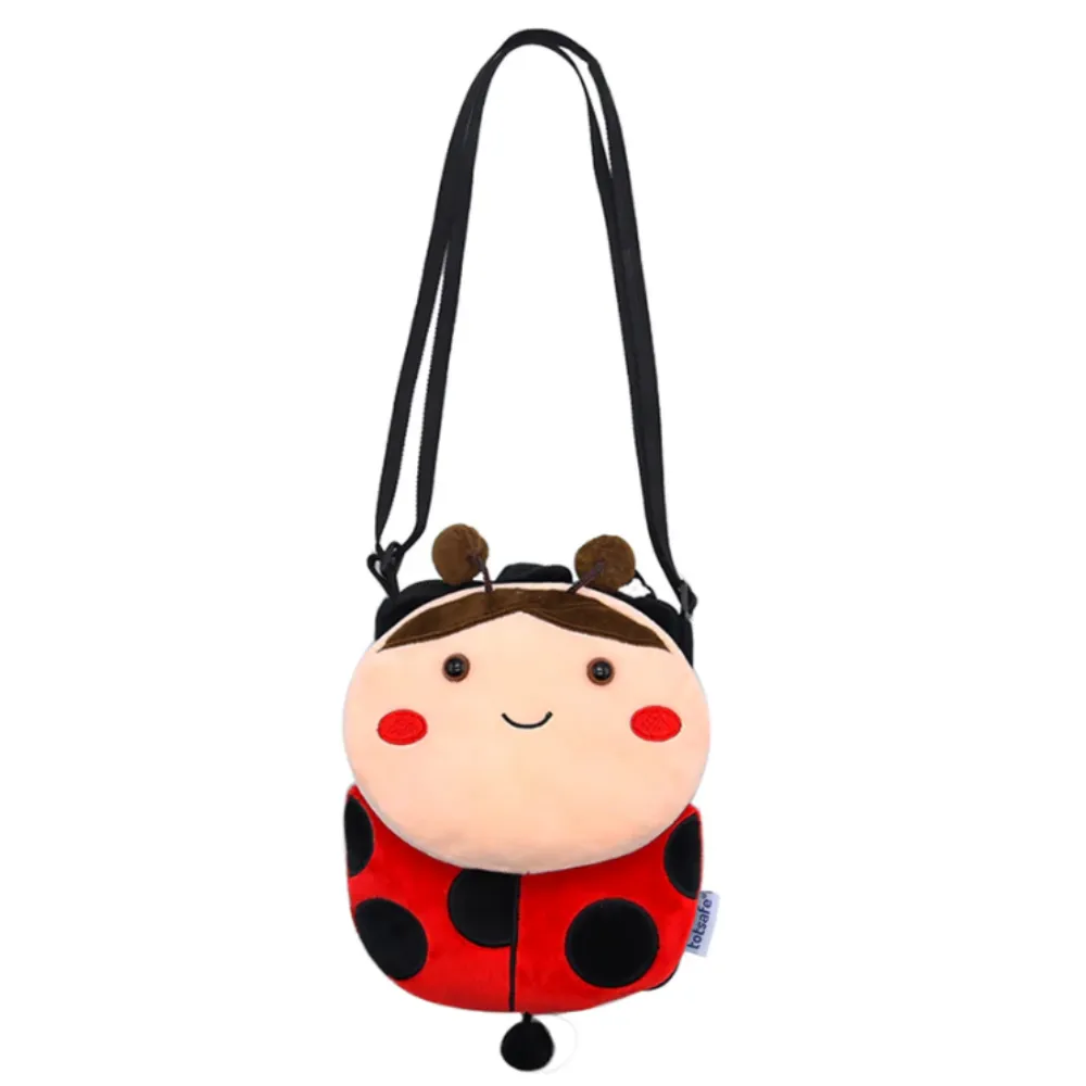 Totsafe Plush Bag Collection: Ladybug Crossbody Bag