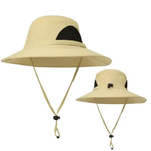 UV Protection-Foldable Mesh Waterproof Wide Brim Sun Hat