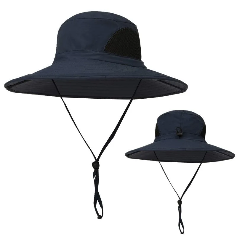 UV Protection-Foldable Mesh Waterproof Wide Brim Sun Hat