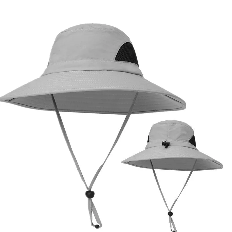 UV Protection-Foldable Mesh Waterproof Wide Brim Sun Hat