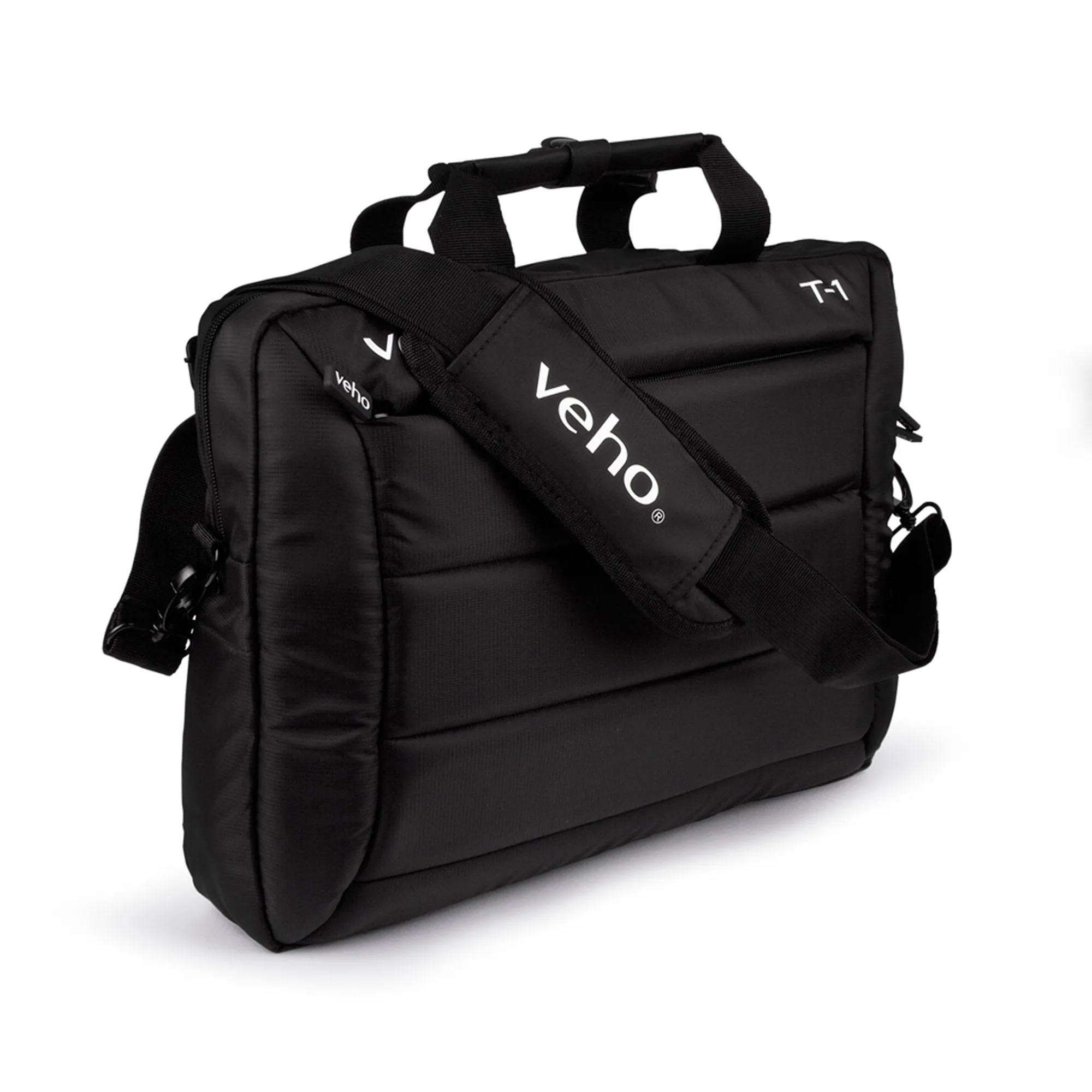 Veho T-1 Laptop Bag with Shoulder Strap for 15.6" Notebooks/10.1" Tablets – Black