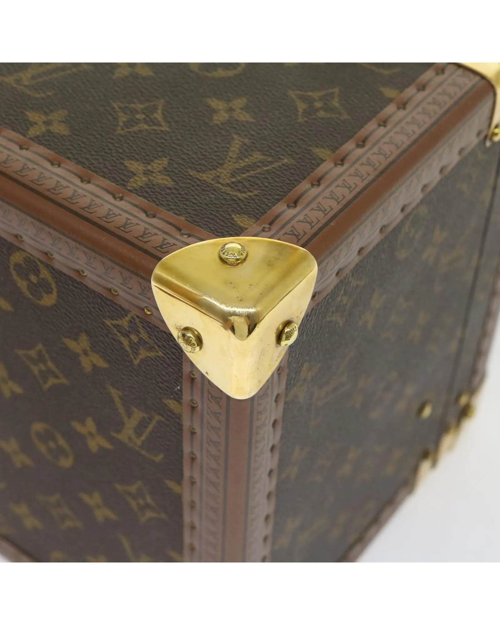 Vintage LOUIS VUITTON Monogram Boite Buteil Hand Bag Vanity