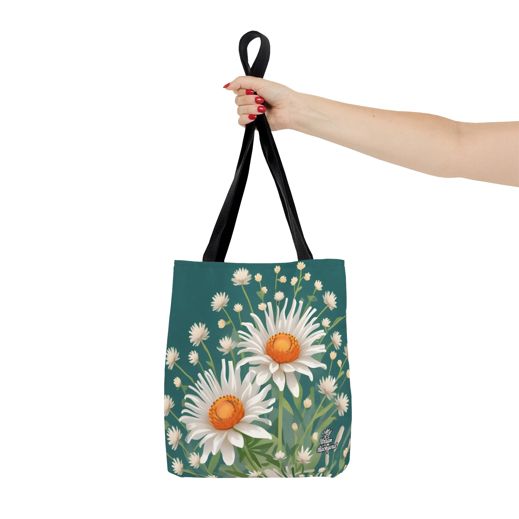 White Flowers, Tote Bag for Everyday Use - Durable and Functional