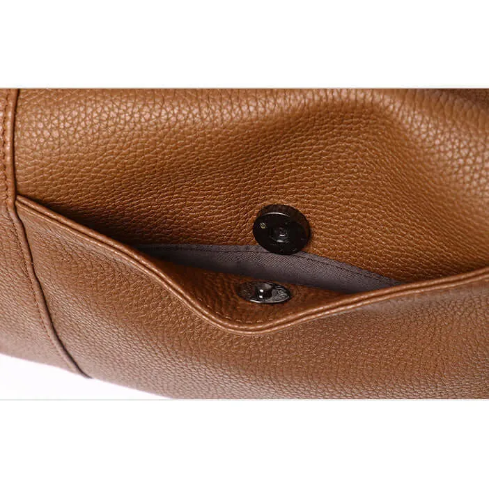 Women's Leather Shoulder Bag - Stylish & Spacious for Everyday Use